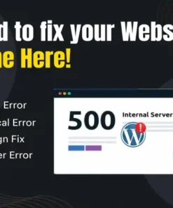 I will fix errors and redesign anything on your website
